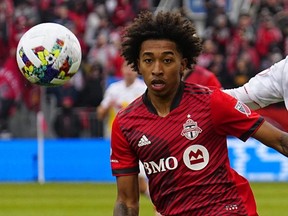 Toronto FC forward Jahkeele Marshall-Rutty.