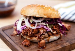 Cobs Bread Pulled Jackfruit Sandwich