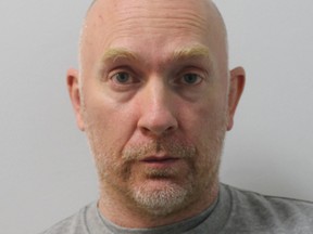An undated handout picture released by the Metropolitan Police on July 9, 2021, shows British police officer Wayne Couzens.