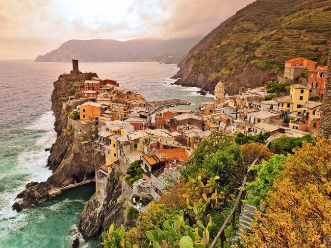 Vernazza, the jewel of the Cinque Terre.