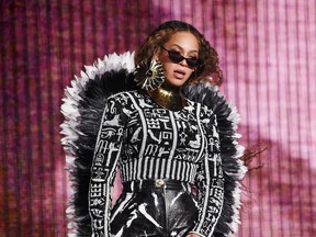 Psychic Nicolas AujulaIn predicts Beyonce will suffer heartbreak in 2023. Above, Beyonce is pictured at the Global Citizen Festival in 2018. (Getty Images)