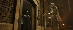 Oscar Isaac as Steven Grant in Moon Knight.