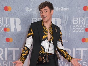 Tom Daley - February 2022 - BRIT Awards - London O2 Arena - Getty Images