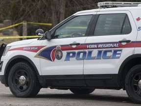 A York Regional Police vehicle.