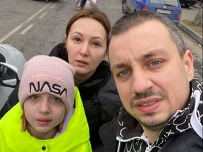 Like millions of Ukrainians, Yulia Kulyk fled her war-torn homeland with her daughter Polina, 10, ultimately leaving behind her husband Alex Skripka after the Russians invaded on Feb. 24, 2022. Alex said goodbye to his wife and daughter a week after the war began, not knowing when, or if, he'd see them again.