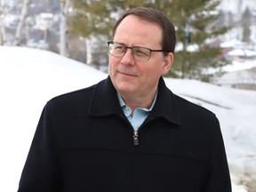 Ontario Green Party Leader Mike Schreiner was in Sudbury, Ont. on Wednesday, March 16, 2022 to highlight the party's support for sustainable mining and innovation.