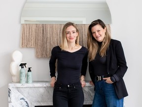 Guests on Earth co-founders Jackie Prince and Liz Drayton are hoping people will be good guests on earth by changing their household cleaning habits. SUPPLIED