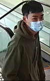 An image released by York Regional Police of a suspect in an alleged sexual assault at a Markham mall on April 17, 2022.