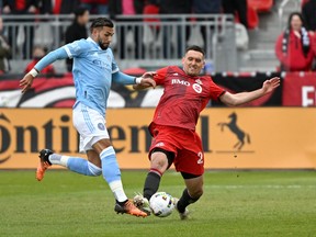 Expect the pitch to be a bit of a challenge for Sunday's TFC home opener