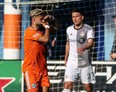 New York City FC midfielder Valentin Castellanos (11) reacts after his goal against Toronto FC during the first half at Citi Field.