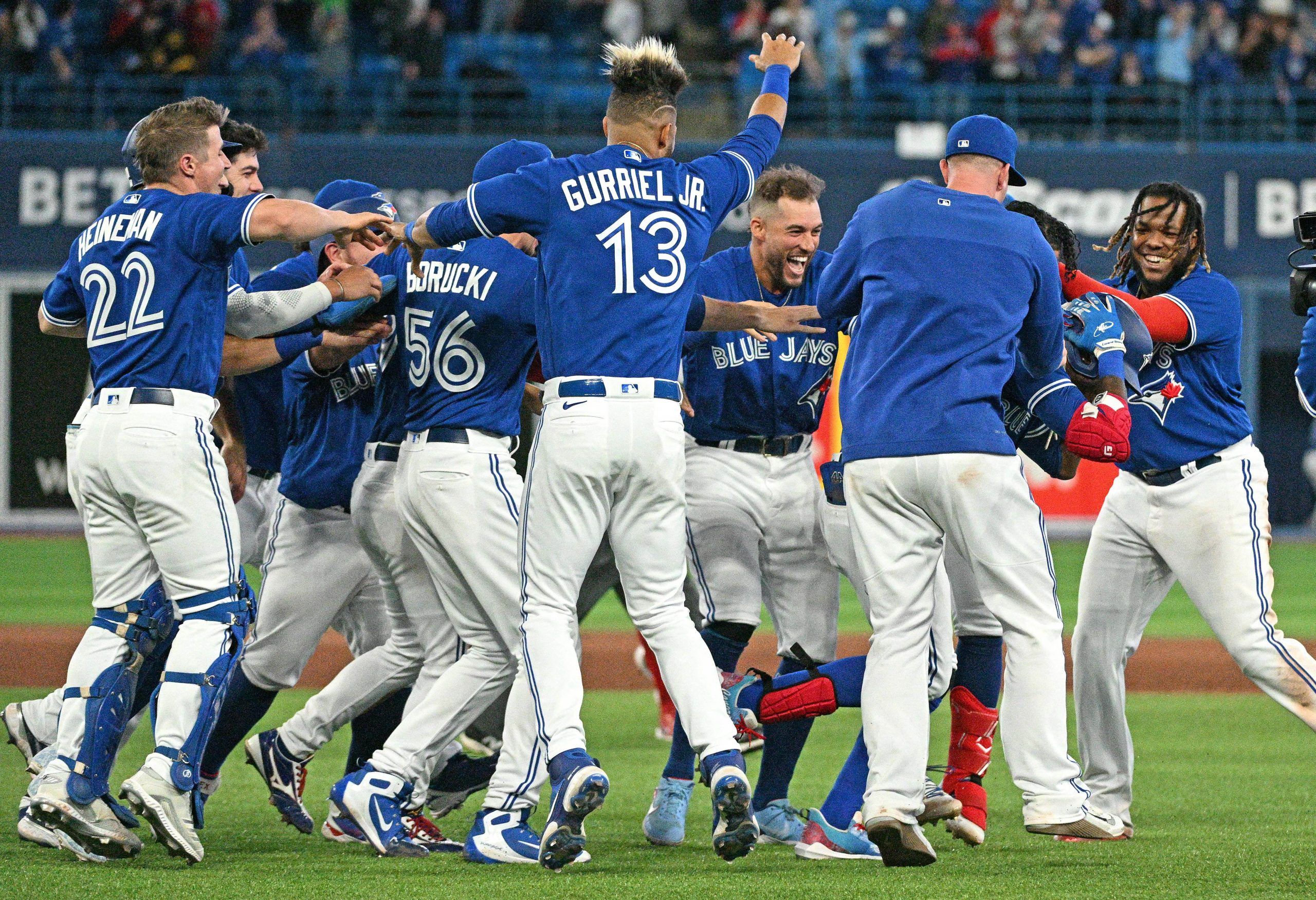 George Springer hits two home runs in Toronto Blue Jays walkoff