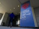 The Canadian Broadcasting Corporation (CBC) Toronto headquarters is seen Wednesday afternoon, April 4, 2012.   