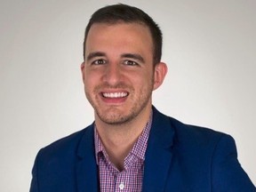 Daniel Hoffmann, 31, was found stabbed to death in his apartment near Harbor and York Sts. Wednesday, April 13, 2022.