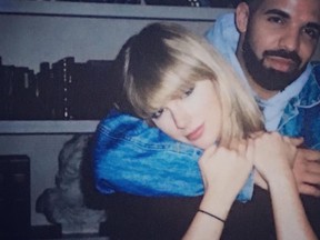 Drake praises Taylor Swift’s chart domination on new song ‘Red Button’ Drake praises Taylor Swift’s chart domination on new song ‘Red Button’
