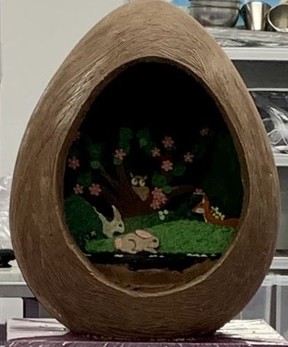 A special Creme Egg being prepared for the Easter season at Cadbury World in Birmingham, U.K. (Rita DeMontis/Postmedia Network)