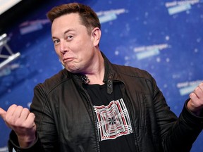 Elon Musk awarded the Axel Springer Prize in Berlin.  (Getty Images)