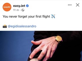 EasyJet, the thrifty British airline, put its foot in its mouth again with a social media ad over the weekend that was Holocaust-themed.