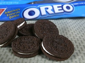 Oreo Cookies are seen May 13, 2003 in San Francisco. (Photo by Justin Sullivan/Getty Images)