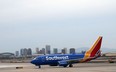 A Southwest airline plane is seen on the tarmac at Phoenix Sky Harbor International Airport on September 19, 2016 in Phoenix, Arizona. (Photo credit should read DANIEL SLIM/AFP via Getty Images)