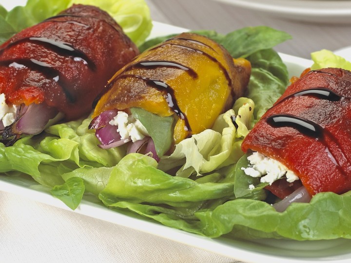  Grilled Red Pepper Rolls (Foodland Ontario)