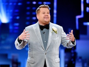 James Corden speaks onstage during the 2019 Tony Awards at Radio City Music Hall on June 9, 2019 in New York City.