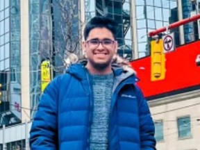 Kartik Vasudev, 21, of Toronto, was shot to death outside Sherbourne TTC station on Thursday, April 7, 2022.