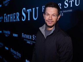 Mark Wahlberg attends a special screening of Father Stu at Cinemark Theatre on April 4, 2022 in Helena, Montana.