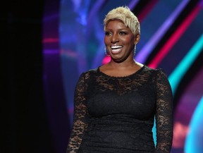 In this Dec. 16, 2012 fil photo, presenter Nene Leakes speaks onstage during "VH1 Divas" 2012 at The Shrine Auditorium in Los Angeles, Calif.