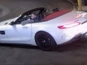 Know the driver? Know the car? Cops are looking for him in a hit-and-run that left a woman in critical condition.