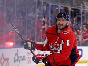Washington Capitals Russian star Alex Ovechkin is top-5 in goal scoring in the NHL this season.