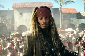Johnny Depp in ‘Pirates of the Caribbean: Dead Men Tell No Tales’