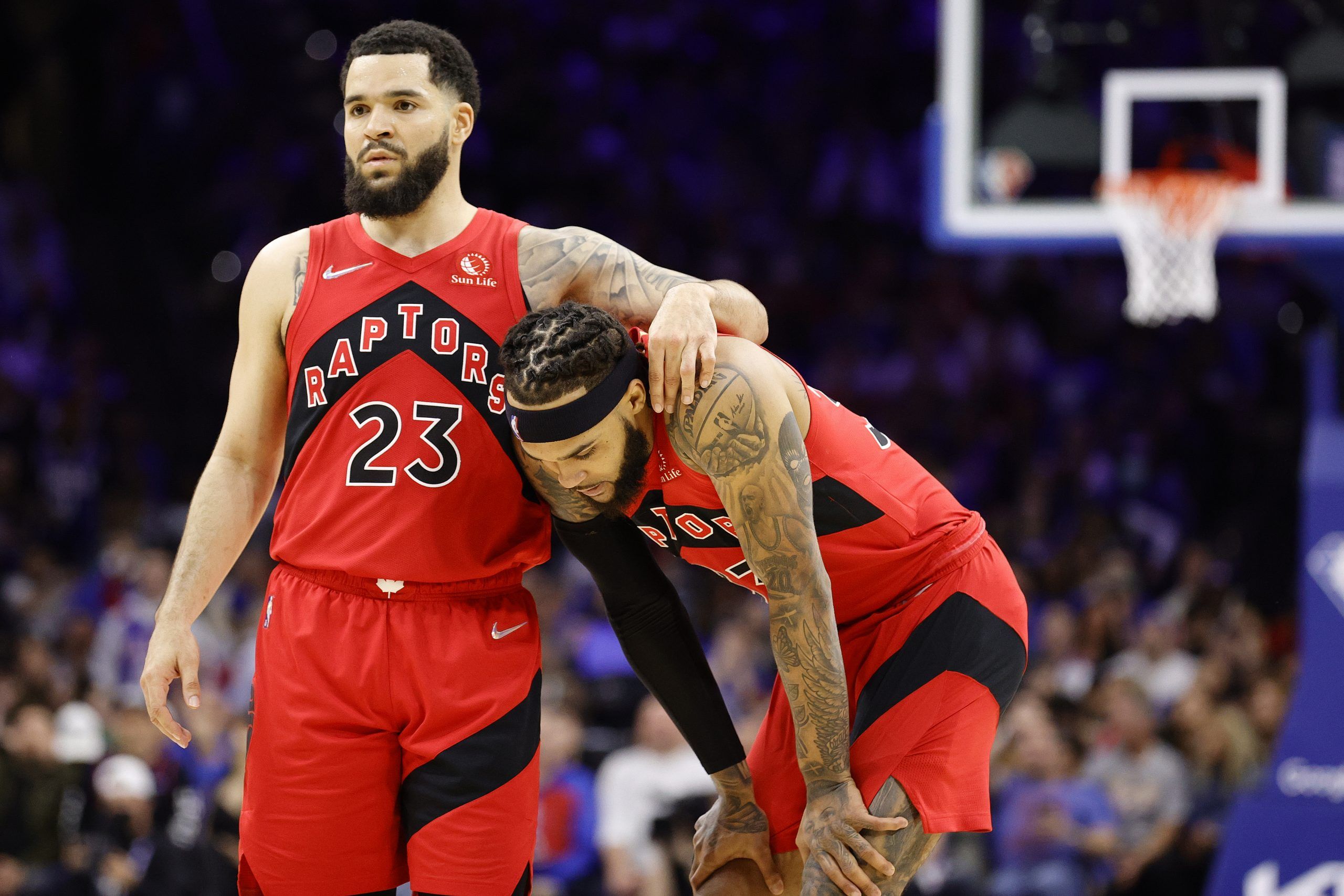 Gary Trent Jr., Thaddeus Young both active for Game 2 of Raptors
