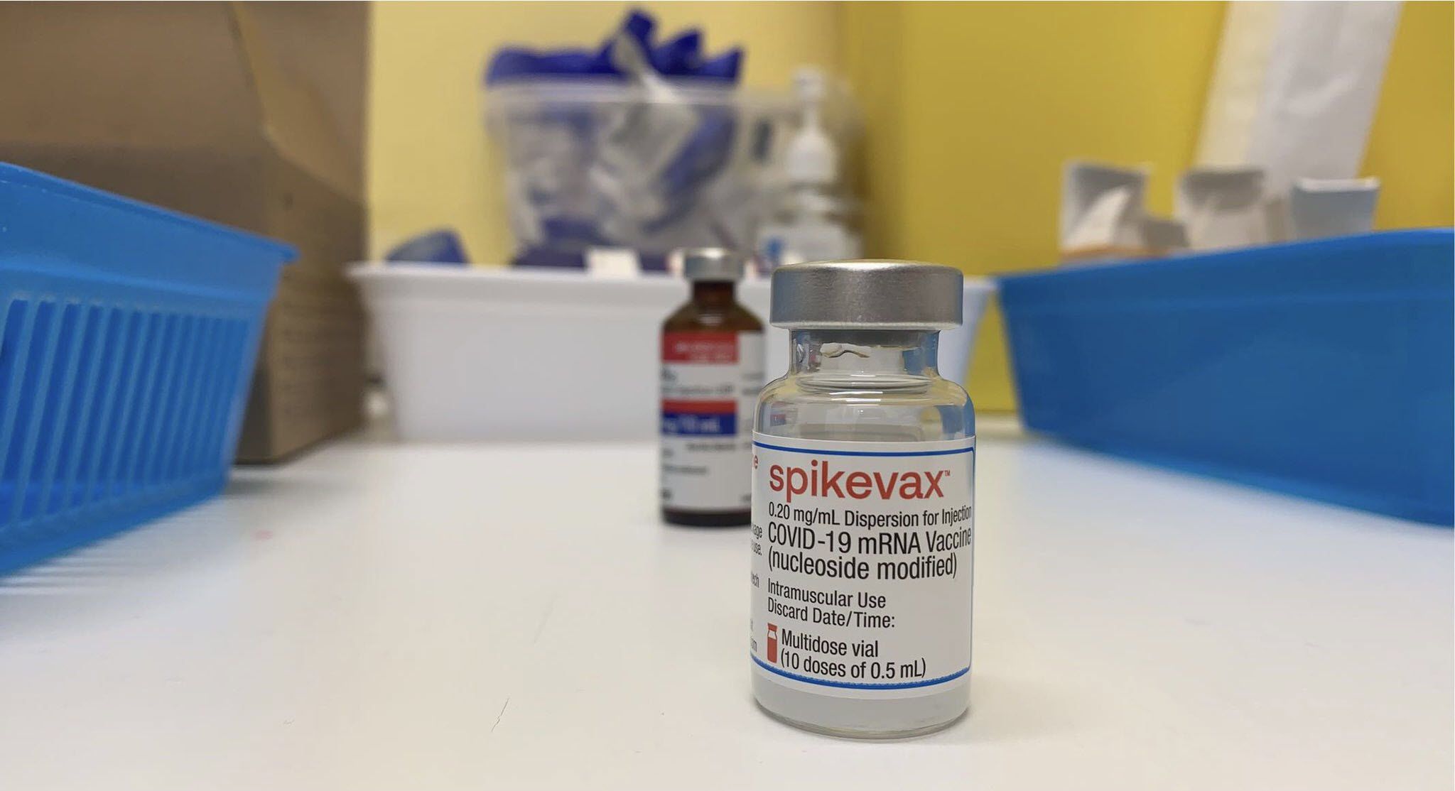 Moderna Says New Booster Plus Original Shot Provides Better Protection   SPIKEVAX MODERNA 