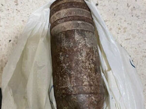 A family of American tourists sparked pandemonium at Israel's Ben Gurion Airport on Thursday when they tried to pass through security with an unexploded shell they had found while touring the Israeli-occupied Golan Heights.