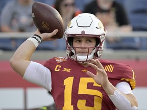 Iowa State quarterback Brock Purdy is Mr. Irrelevant.