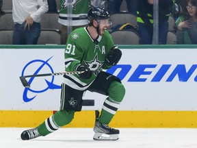 Brampton's Tyler Seguin of the Dallas Stars earned $175,000 per minute for the 51 minutes he played last season.