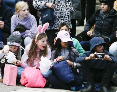 The Toronto Beaches Lions Easter Parade on Sunday April 17, 2022. Veronica Henri/Toronto Sun/Postmedia Network