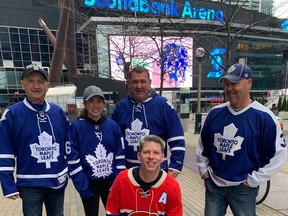 Rianna Cassils flew into Toronto from Winnipeg -- along with her dad Jason Cassils, her grandfather Dan Cassils, and cousins Trevor Proctor and Travis Simonson -- to celebrate her 16th birthday by taking in Leafs, Jays and Raptors games over the weekend.