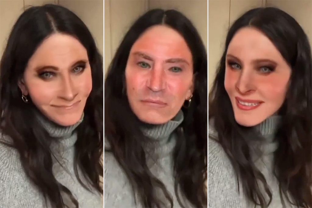 Courteney Cox Suffers Hilarious Fail Trying Viral Friends Filter Verve Times 