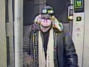 Investigators need help identifying a man who is suspected of assaulting a woman in an elevator at Bayview Subway Station on Monday, April 4, 2022.
