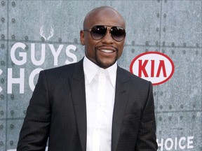 Floyd Mayweather attends the 2015 Spike TV Guys Choice Awards at Sony Pictures Studios in Culver City, Calif.