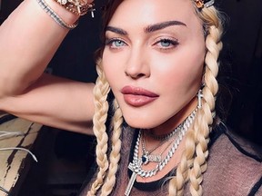 Madonna is seen in a recent Instagram photo.