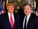 Donald Trump And Piers Morgan.