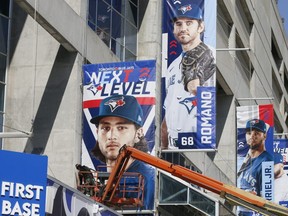 Preparations underway at Rogers Centre for Toronto Blue Jays