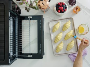 The Joule app includes recipes adapted for the oven by Williams Sonoma and New York Times Cooking. BREVILLE