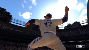 Blue Jays starting pitcher José Berríos as seen in MLB The Show 22.