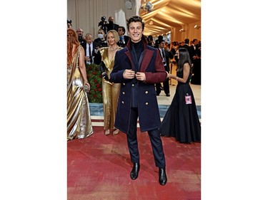 Shawn Mendes attends the 2022 Met Gala celebrating "In America: An Anthology of Fashion" at the Metropolitan Museum of Art on May 2, 2022 in New York City.
