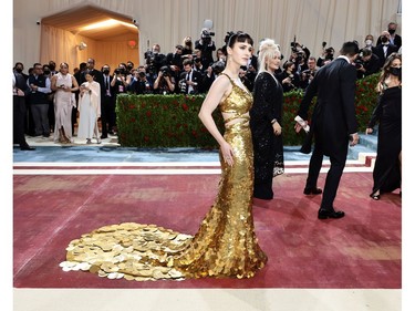 Rachel Brosnahan attends the 2022 Met Gala celebrating "In America: An Anthology of Fashion" at the Metropolitan Museum of Art on May 2, 2022 in New York City.