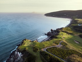 The postcard photo of Cabot Cliffs. Jacob Sjöman photo