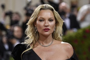 Kate Moss attends The Metropolitan Museum of Art’s Costume Institute benefit gala on May 2, 2022, in New York.